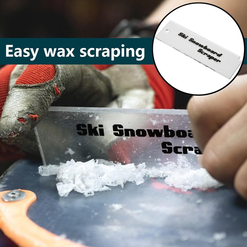 LFUTARI Snowboard and Ski Wax - Universal Snow Block Wax - Ski and Snowboard Racing Wax for Protecting The Ski and Snowboard Accessories - Image 4